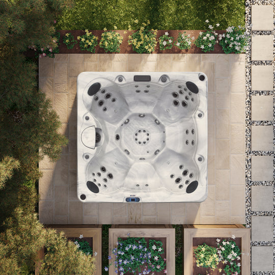 Outdoor Living Sanctuary Hot Tub