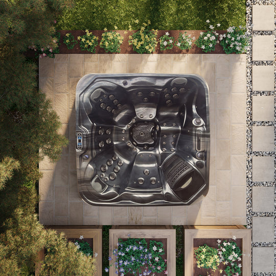 Outdoor Living Look Hot Tub