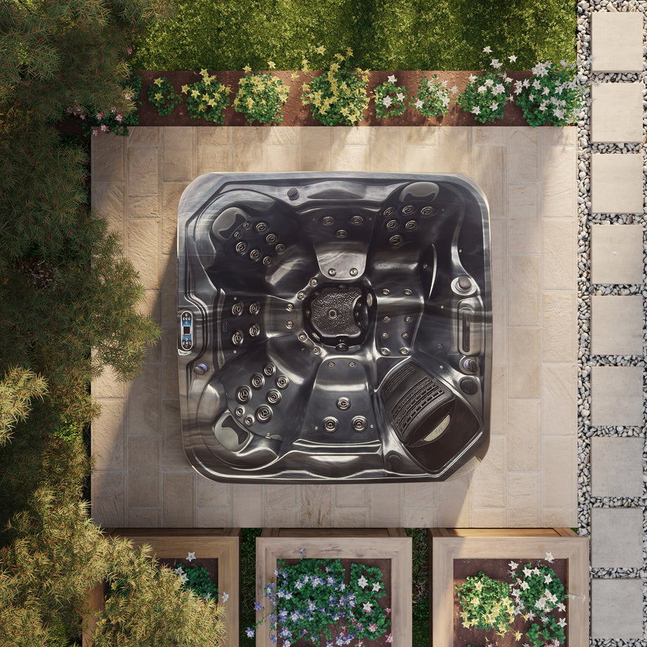 Outdoor Santorini Hot Tub – Outdoor Living