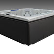 Load image into Gallery viewer, Edge Kensington Hot Tub in Dark Grey — seating and cabinet view
