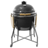 Load image into Gallery viewer, Boss Grill King Egg - 27 Inch Ceramic Kamado Style Charcoal Smoker BBQ Grill