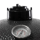 Load image into Gallery viewer, Boss Grill King Egg - 27 Inch Ceramic Kamado Style Charcoal Smoker BBQ Grill