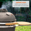 Load image into Gallery viewer, Boss Grill The Egg XL - 22 Inch Ceramic Kamado Style Charcoal Smoker BBQ Grill
