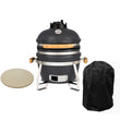 Load image into Gallery viewer, Boss Grill The Egg XS - 15 Inch Ceramic Kamado Style Charcoal Smoker BBQ Grill
