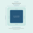 Load image into Gallery viewer, Top-down space plan for Jacuzzi J275 Hot Tub, showing the 226 x 226 cm footprint and a 40 cm zone around every side.
