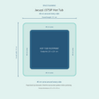 Load image into Gallery viewer, Top-down space plan for Jacuzzi J375IP Hot Tub, showing the 231 x 231 cm footprint and a 40 cm zone around every side.
