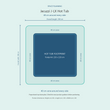 Load image into Gallery viewer, Top-down space plan for Jacuzzi J-LX Hot Tub, showing the 226 x 226 cm footprint and a 40 cm zone around every side.
