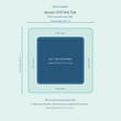 Load image into Gallery viewer, Top-down space plan for Jacuzzi J335 Hot Tub, showing the 213.5 x 213.5 cm footprint and a 40 cm zone around every side.
