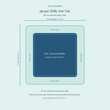 Load image into Gallery viewer, Top-down space plan for Jacuzzi J508L Hot Tub, showing the 239 x 239 cm footprint and a 40 cm zone around every side.
