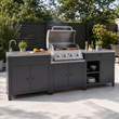 Load image into Gallery viewer, Boss Grill Texas All Star Outdoor Kitchen Modular - 4 Burner Gas BBQ
