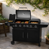 Load image into Gallery viewer, Boss Grill Forno 3-in-1 3 Burner Gas BBQ with Pizza Oven