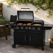 Load image into Gallery viewer, Boss Grill Forno 3-in-1 3 Burner Gas BBQ with Pizza Oven

