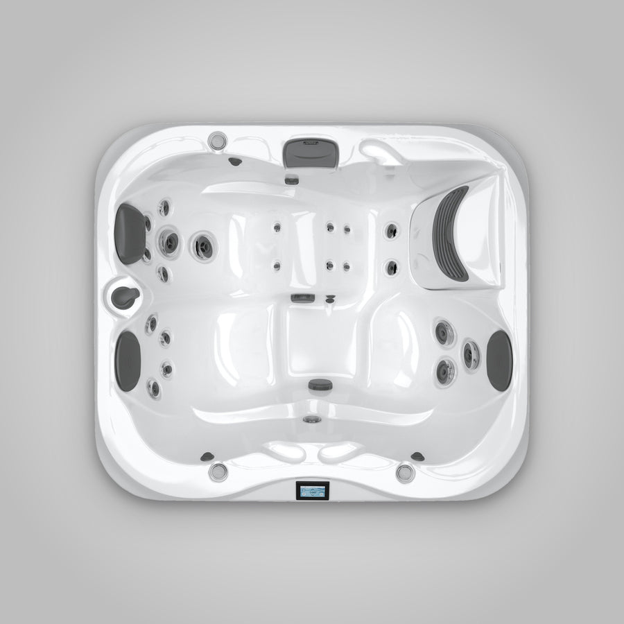 Jacuzzi J-315 hot tub seen from above
