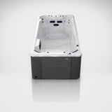 Load image into Gallery viewer, Outdoor Living Active Pro 15ft swim spa on a silver studio floor, view 1
