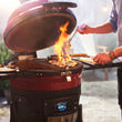 Load image into Gallery viewer, Kamado Joe Konnected Joe Digital Charcoal Grill and Smoker - Black/Red
