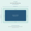 Load image into Gallery viewer, Top-down space plan for Sun &amp; Soul 4500 Swim Spa, showing the 449 x 231 cm footprint and a 40 cm zone around every side.
