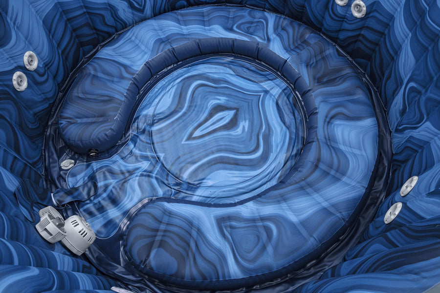 Lay-Z-Spa® HydroJet Pro Santorini - 7 Person Inflatable Hot Tub