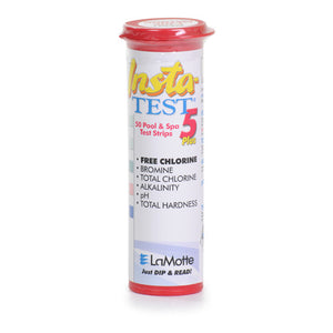 LaMotte Insta-Test 5 Plus Pool/Hot Tub Test Strips - Pack of 50