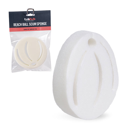 tubhub Hot Tub Floating Beach Ball Scum Sponge