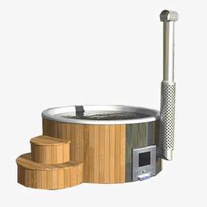 Outdoor Elite - 4 to 6 Person Wood Fired Hot Tub