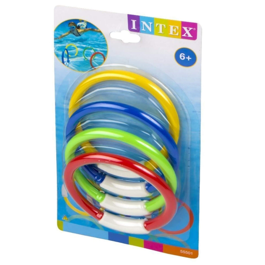 Intex Underwater Fun Dive Rings for Swimming Pools