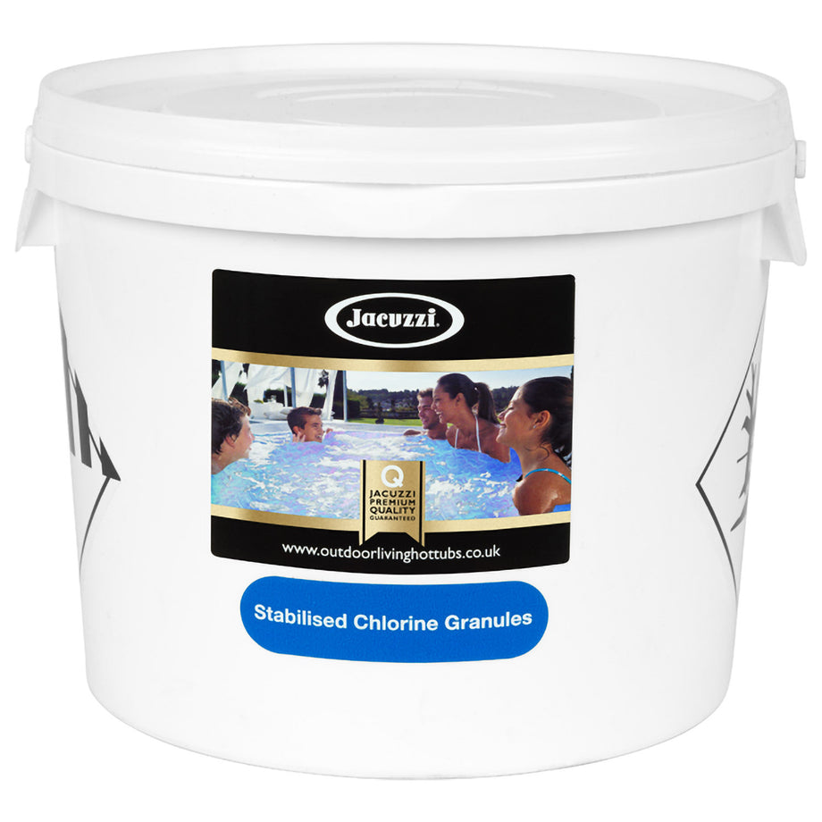 Jacuzzi® Hot Tub/Pool Stabilised Chlorine Granules - 10kg