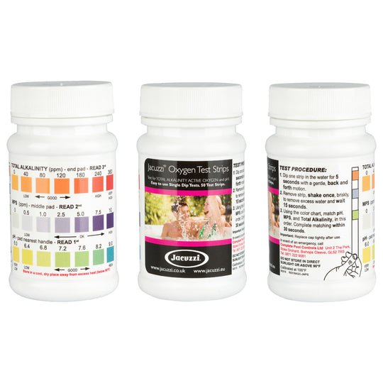 Jacuzzi® Hot Tub Oxygen Water Test Strips - Pack of 50