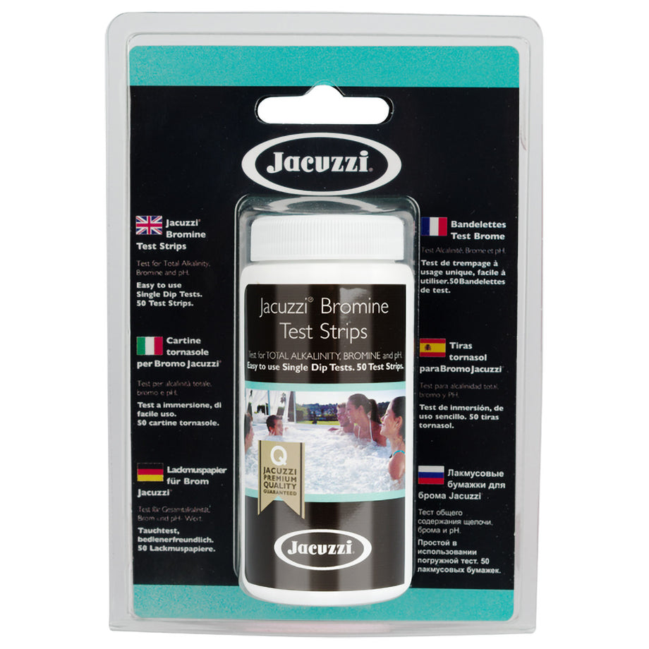 Jacuzzi® Hot Tub Bromine Test Strips - Pack of 50