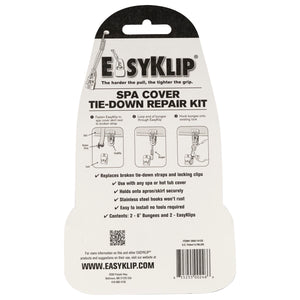 EasyKlip® Tie-Down Repair Kit for Hot Tub Cover Straps