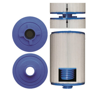 HTF0545 45sq ft Hot Tub Filter - Elite Sunbelt, Leisurite Spas