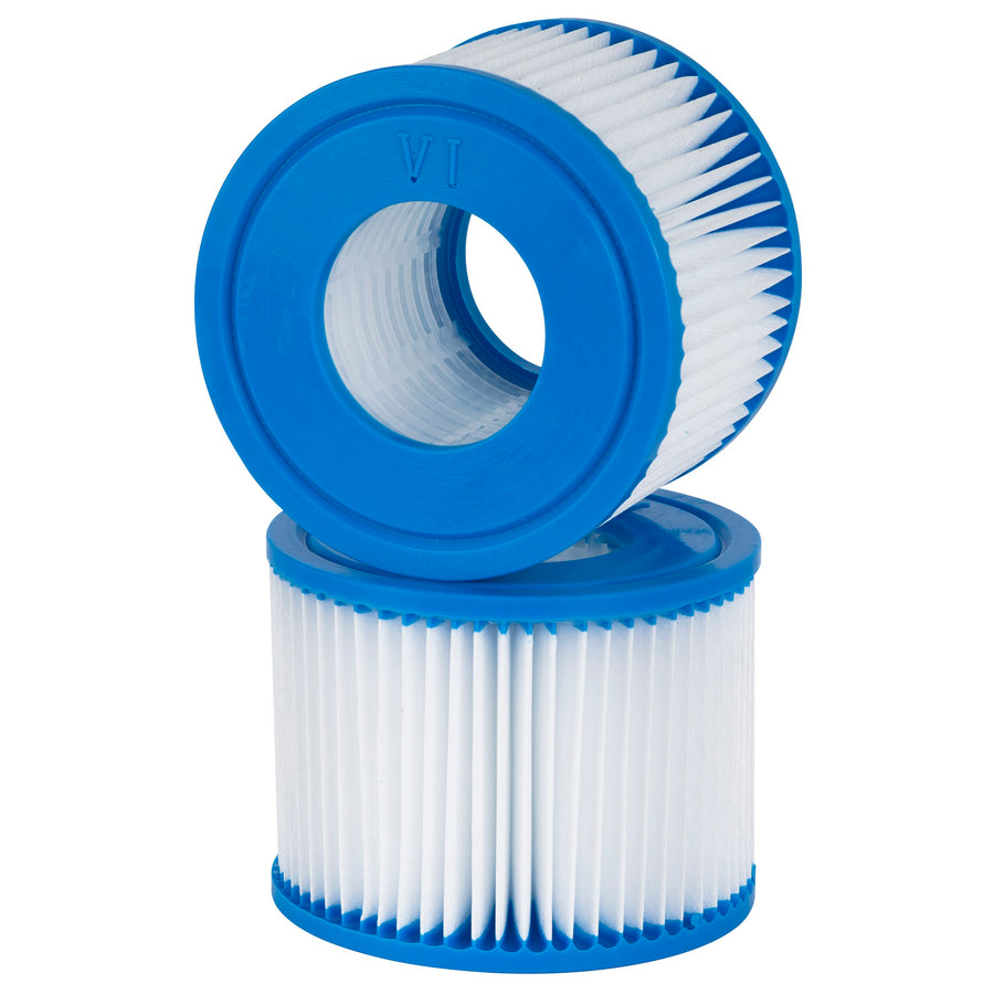 HTFBWFC6 Pack of 2 Hot Tub Filters - Bestways