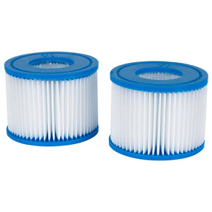 HTFBWFC6 Pack of 2 Hot Tub Filters - Bestways