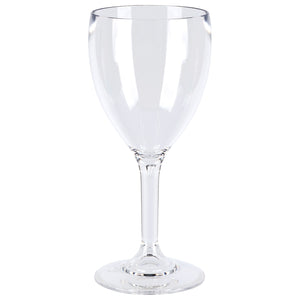 Hot Tub Safe Small Clear Wine Glass