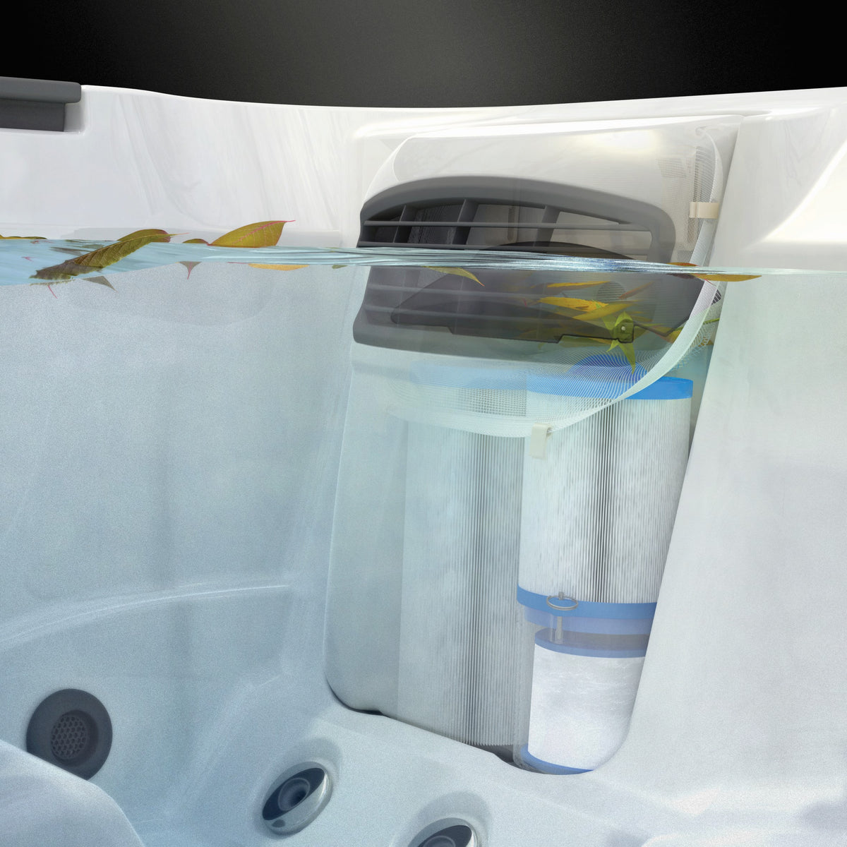 Jacuzzi® J465/J470/J480™ Pre2012 Small 40sq ft Hot Tub Filter 2540