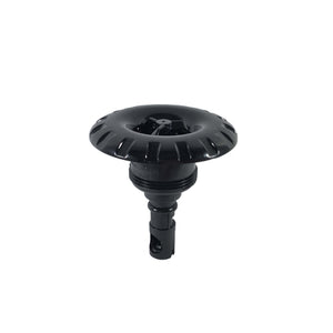 Arctic Spas® 3" Screw-In Single Pulse Jet in Tri-Face Black - JET-114200