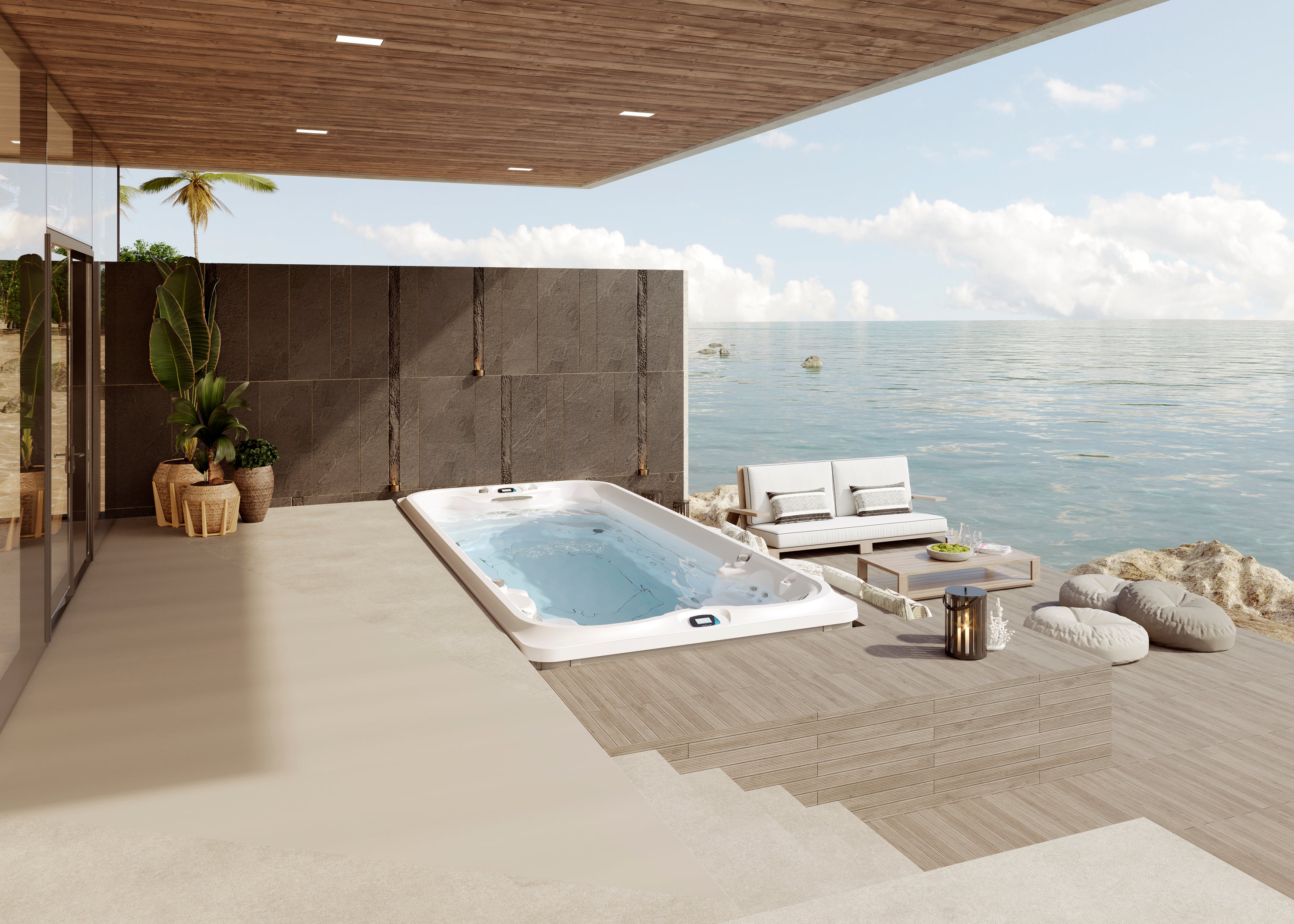 Jacuzzi® Powerpro™ J-19™ - Swim Spa | Outdoor Living