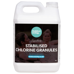 Hot Tub Stabilised Chlorine Granules - 5kg | Outdoor Living