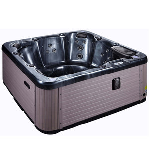 Outdoor Haze - 6 Person Hot Tub with 1 Lounger