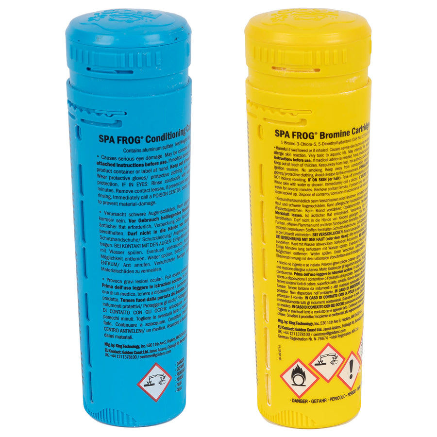 Spa Frog Hot Tub Bromine/Water Conditioning Floating System Next Day