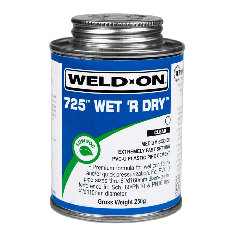 Weld On PVC-U Pipe Cement Glue - 250g