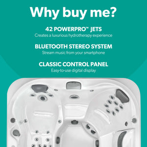 Jacuzzi® J335IP™ - 6 Person Hot Tub with 1 Lounger