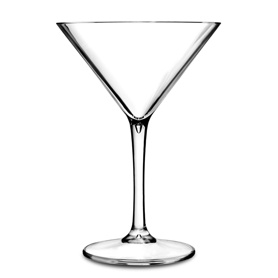 Hot Tub Safe Clear Martini Glass