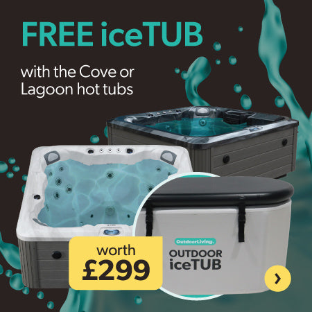 Black Friday: free iceTUB worth £299 with the Cove or Lagoon hot tubs